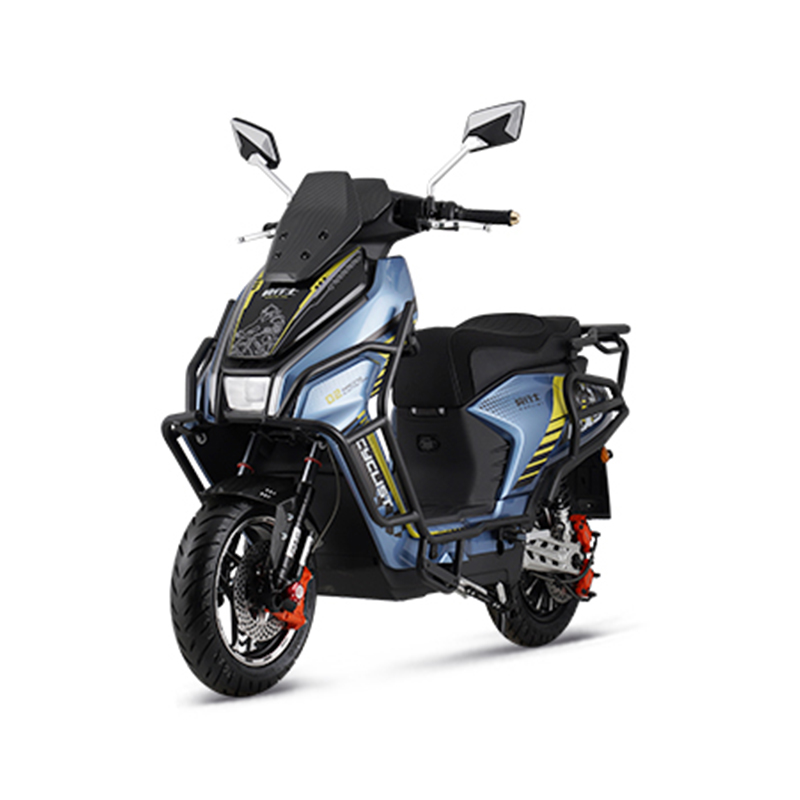 Yousu Cyclist A12 E4 Edition, električni skuter sa 2500 W, višenamjenskom nadzornom pločom, kontrolerom marke i 110/70-12 polu-topljivim gumama, diskom sa šest klipova i krab čeljusti, višecijevnim super amortizerom i velikom brzinom