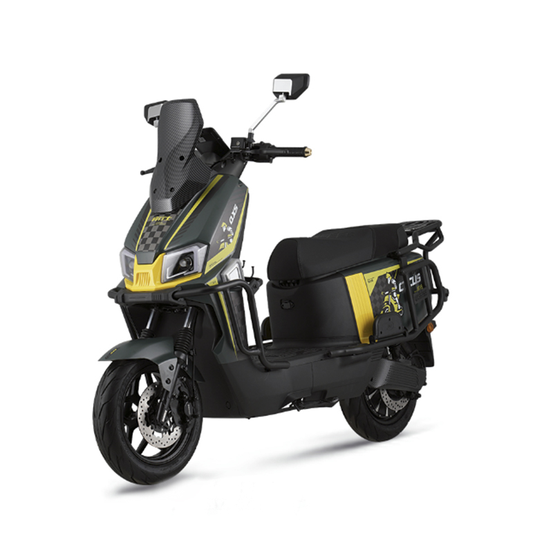 Yousu Cyclist A13, električni skuter s 2500 W, višenamjenskom nadzornom pločom, kontrolerom marke i stražnjom gumom 110/70-12, diskom sa šest klipova, više cijevi, amortizerom i velikom brzinom